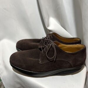 MBT Isimo Brown Suede Wingtip Walking Shoes Men's 13
